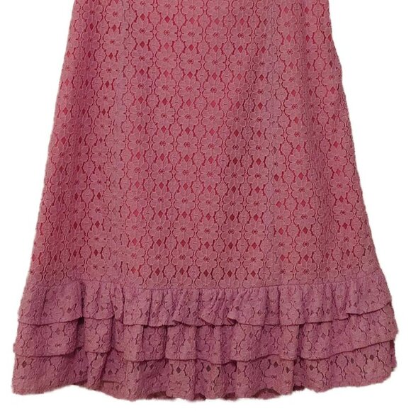 Lilly Pulitzer Franco Strapless Lace Dress in Hyacinth Pink & Petal Pusher Lace - Picture 5 of 10